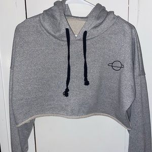 Planet Cropped Sweatshirt